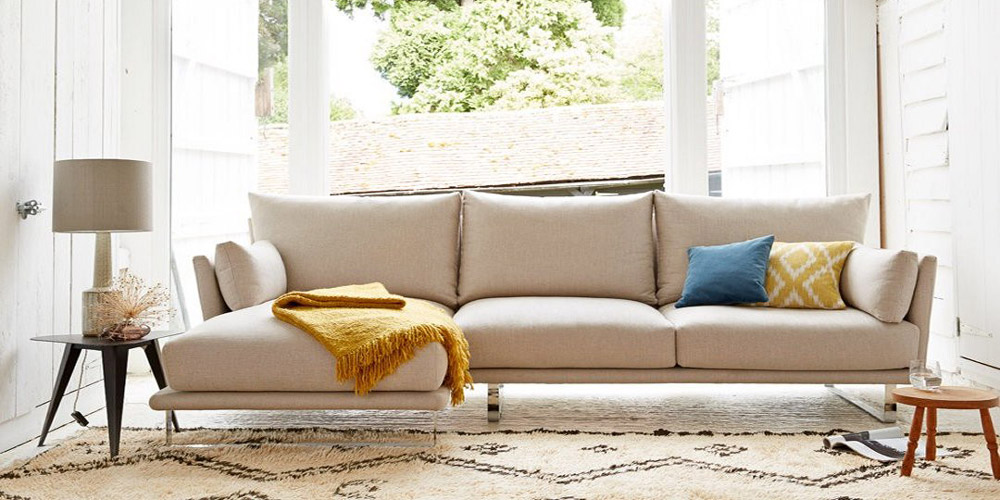 Fig.1 Ecksofa aus Mikrofaser Modell Anna